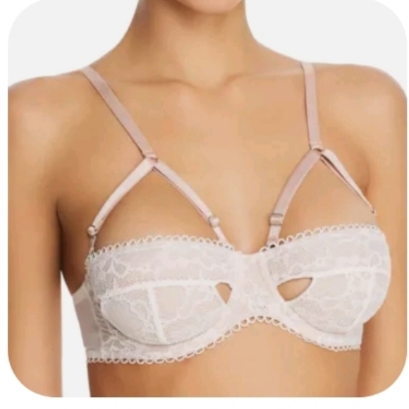 Thistle and Spire strapless lace bra - Picture 3 of 3